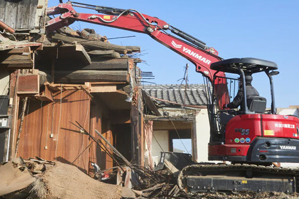 幅広い解体工事