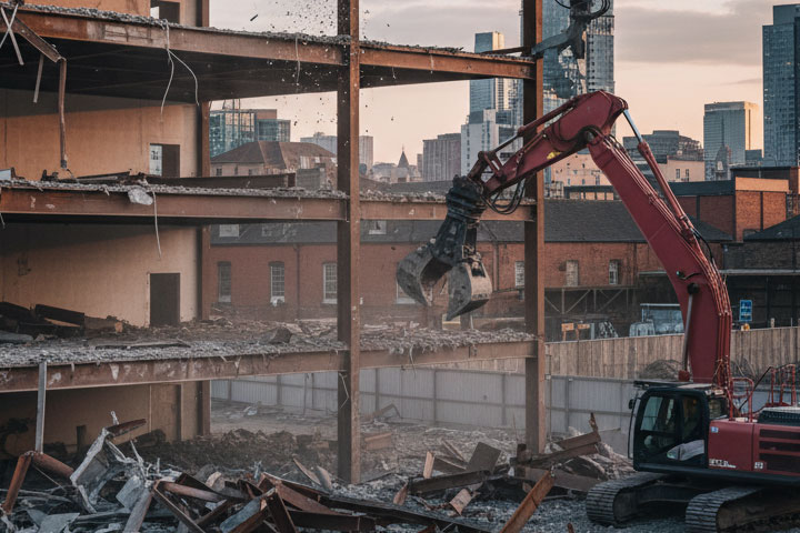 ビル・鉄骨造の解体